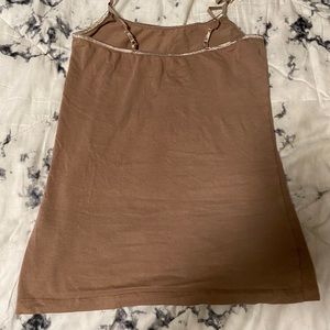 Brown Tank Top